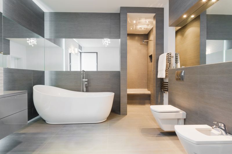 Bathroom with Custom Bathtub